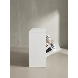 KADIMA DESIGN SPLIT 80 x 47 x 24 cm weiß / weiß