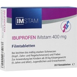 IMstam healthcare GmbH IBUPROFEN IMstam 400 Mg Filmtabletten