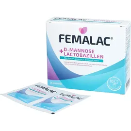 Apogepha FEMALAC D-Mannose + Lactobazillen 10 St.