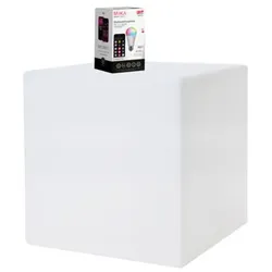 8 seasons Leuchtwürfel Outdoor 43cm Bluetooth