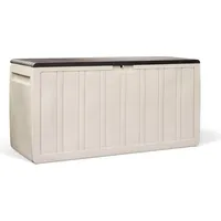 Kreher Auflagenbox 270 Liter 1-tlg. Braun/Beige