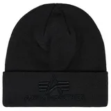 Alpha Industries 3D Beanie schwarz