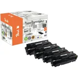 Peach Kompatibel zu HP 410X Multipack-CMYK