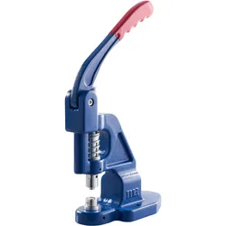 Ösenpresse TEP-1 zur einfachen Verarbeitung von Planenösen, Werkzeugstahl, blau