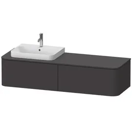 Duravit Waschtischunterschrank 2 Auszüge 160 x 35,4 cm Grau
