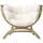 AMAZONAS Loungesessel Siena Uno Natura 118,5 x 93,5 x 58 cm weiß