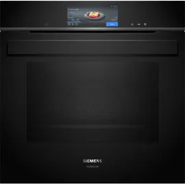 Siemens HS958GCB1 Dampfgarer Medium Schwarz, Berührung