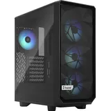 Fractal Design Meshify 2 Compact Lite RGB Black TG Light Tint, Glasfenster (FD-C-MEL2C-05)