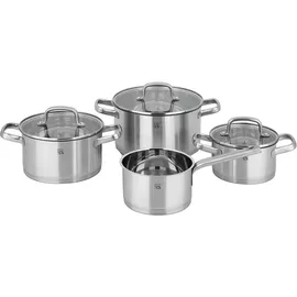 Carl Schmidt Sohn Beckum Topf-Set 7-tlg. 1 x Fleischtopf Ø 16 cm + 1 x Fleischtopf Ø 20 cm + 1 x Fleischtopf Ø 24 cm + 1 x Stieltopf 16 cm