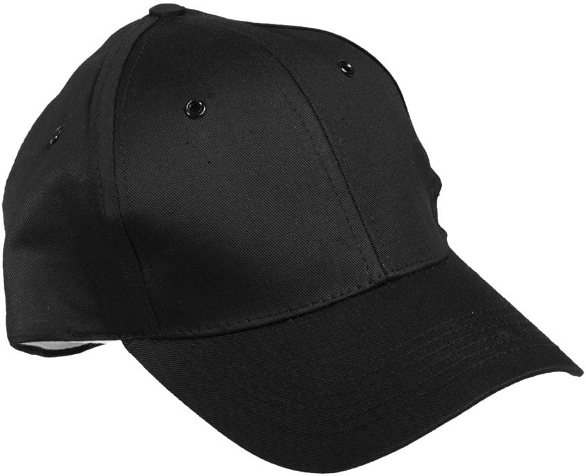 Mil-Tec Baseball, capuchon - Noir - Taille unique