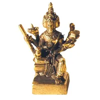 Saraswati Statuette Brahma sitzend