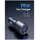 UGREEN 75W 3-Port Fast Car Charger Grau/Schwarz