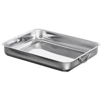 Inoxriv S.p.A. Kaffeebesteck S.P.A. Star Ofen rechteckig Edelstahl – Backblech, Fisch, Lasagne, Pasta, Gemüse, Ofen, rechteckig, Edelstahl, Edelstahl, 250 mm