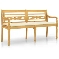 VidaXL Batavia-Bank 150 x 47 x 33 cm Braun