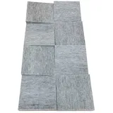 Silenti Akustikpaneel Slope  (Hellgrau, 100 cm x 50 cm x 80 mm, 100 % Polyester)