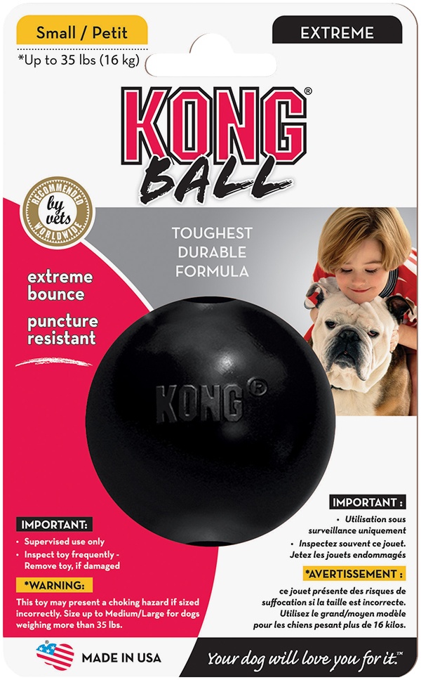 Kong Extreme Ball Hundespielzeug - S 6 cm