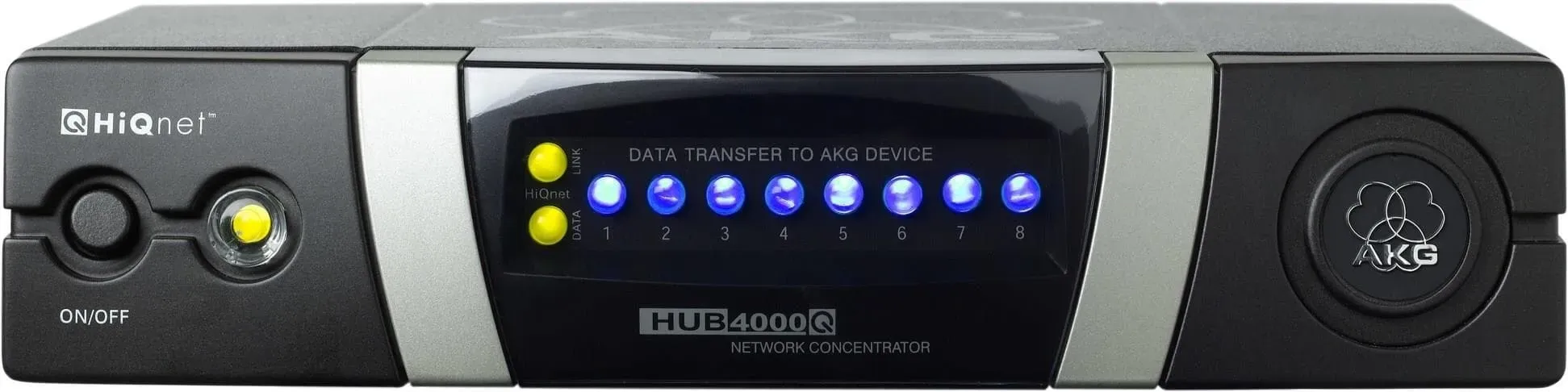 AKG HUB4000 Q - Netzwerk-Interface für die Integration von bis zu acht DSR800 bzw. DSR700, oder acht