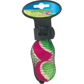 Vedes Outdoor active Klettbälle 2er Pack grün/pink (74605117)