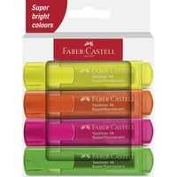 Faber-Castell Marker Stück(e) Meißel Grün, Orange, Pink, Gelb