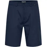 11 Project Chinoshorts 11 PROJECT "Chinoshorts PRArno", Herren, Gr. M, N-Gr, blau (insignia blau), Obermaterial: 65% Polyester PES. 35% Baumwolle CO., Hosen Chinoshorts