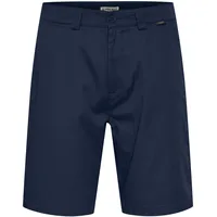 11 Project Chinoshorts 11 PROJECT "Chinoshorts PRArno", Herren, Gr. M, N-Gr, blau (insignia blau), Obermaterial: 65% Polyester PES. 35% Baumwolle CO., Hosen Chinoshorts