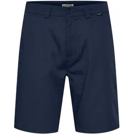 11 Project Chinoshorts 11 PROJECT "Chinoshorts PRArno", Herren, Gr. M, N-Gr, blau (insignia blau), Obermaterial: 65% Polyester PES. 35% Baumwolle CO., Hosen Chinoshorts