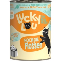 Lucky lou Lifestage Adult Geflügel & Forelle Katzenfutter nass