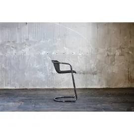 KAWOLA Barhocker Trivia 51 x 102 x 62 cm Grau
