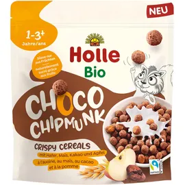 Holle Crispy Cereals Choco Chipmunk bio