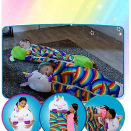 Media Shop Happy Nappers Einhorn pink Large 6-12 Jahre | Kinderschlafsack