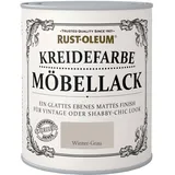 Rust-Oleum Kreidefarbe Möbellack Wintergrau Matt 750 ml