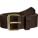 Fjällräven Singi Belt 4 cm, Leather Brown, 85 cm