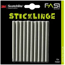 Fasi Sticklinge Speichenreflektoren Silber