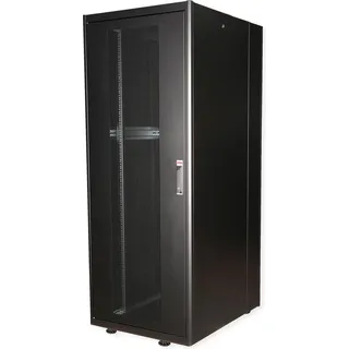 Roline 19-Zoll Serverschrank Basic 42 HE 800x1000 BxT perforiert schwarz