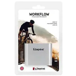 Kingston Workflow SD Reader Dual-Slot-Cardreader, USB-C 3.0 [Buchse] (WFS-SD)