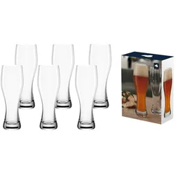 Leonardo TAVERNA Weizenbierglas 0,33l 6er Set