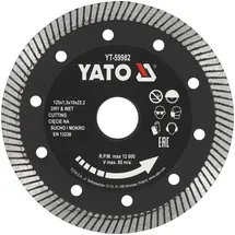 Yato YT-59982 Trennscheibe Winkelschleifer Mangan-Stahl 22,2mm 125mm