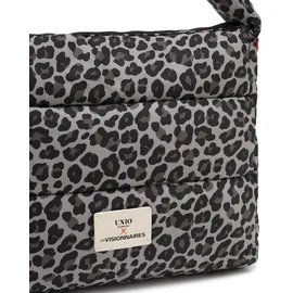 LES VISIONNAIRES Unio Hobo Schultertasche Baumwolle Grau