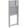 VCM Waschmaschinenschrank 70 x 182 x 21 cm Weiß