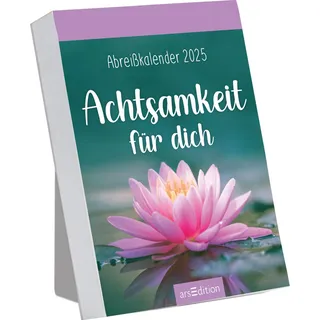 arsEdition Abreißkalender Achtsamkeit für dich 2025