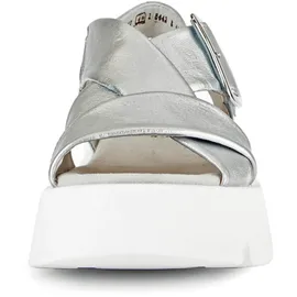 Gabor Plateau-Sandaletten Damen Silber 39