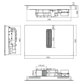 Amica DHKI 752 800 C