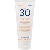 Korres Yoghurt Sonnenschutz-Emulsion für Körper und Gesicht LSF30