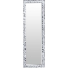 LEN-FRA Wandspiegel Madou Spiegel Weiß / Silber 47 x 147 cm