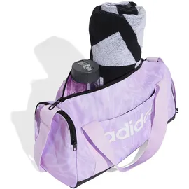 Adidas Damen Essentials Linear Duffel Bag, Ice Lavender/Bliss Lilac/White, XS