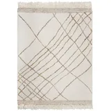 KADIMA DESIGN Teppich abstrakt Beige-Natur 200 x 300 cm - VYNE Kadima Design