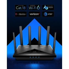 Cudy AX1800 Gigabit 4G Router, - Black