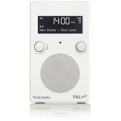 Tivoli Audio PAL+ BT Digitalradio (DAB) (Digitalradio (DAB), FM-Tuner, Küchen-Radio, tragbar, wasserabweisendes Gehäuse, Bluetooth) weiß