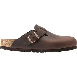Birkenstock Boston Nubukleder geölt habana 46