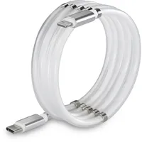 Renkforce USB-Kabel USB 2.0 USB-C® Stecker, Apple Lightning Stecker 2.00m Weiß TO-6886782